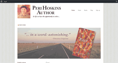 Desktop Screenshot of perihoskinsauthor.com